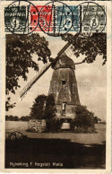 T2/T3 1936 Nykobing Falster, Nagelsti Molle / Windmill. TCV Card (EK) - Sin Clasificación