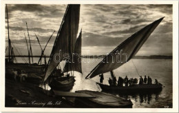 ** T1 Luxor, Crossing The Nile, Sailboats - Unclassified