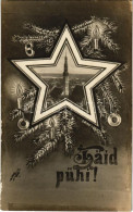 * T2 1924 Tallinn, Reval; Häid Pühi! / Christmas Greeting Postcard - Sin Clasificación