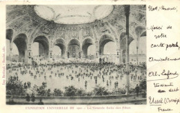 ** T3 1900 Paris, Exposition Universelle, La Grande Salle Des Fetes / Interior (fa) - Zonder Classificatie