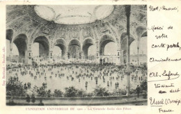 ** T3 1900 Paris, Exposition Universelle, La Grande Salle Des Fetes / Interior (fa) - Unclassified