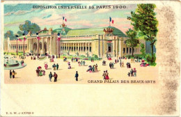 ** T2/T3 1900 Paris, Exposition Universelle, Grand Palais Des Beaux Arts / Palace, E.S.W. I-XXVIII-9. Litho - Unclassified