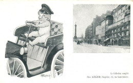 ** T2 Paris, Chez Chapellerie Léger, Rue Saint Antoine / Hat Shop, Baby Driving An Automobile - Unclassified