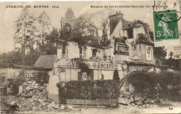 T2/T3 Senlis, Maisons Bombardées Par Les Allemands / Destroyed Shops By The German Army (EK) - Sin Clasificación