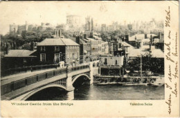 * T2/T3 1904 Windsor, Windsor Castle From The Bridge, Shop Of Arthur Moyse Coal And Coke Merchant (EK) - Unclassified