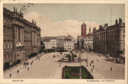 T2 Berlin, Schlossplatz Und Rathaus / Square, Town-hall, Tram, W. Meyerheim - Sin Clasificación