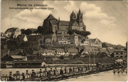 T2/T3 1912 Breisach Am Rhein, Münster Von Albreisach. Ballonphotographie Von Oberleutnant Ernst / Cathedral, Bridge (EK) - Ohne Zuordnung