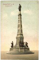 T2/T3 1908 Frankfurt Am Main, Einheitsdenkmal / Statue (EK) - Ohne Zuordnung