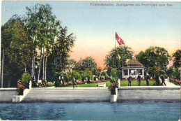 T2 Friedrichshafen, Stadtgarten Mit Freitreppe Zu See / Garden - Non Classificati