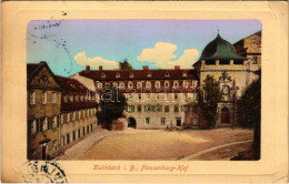 T2/T3 1911 Kulmbach, Plassenburg-Hof (EK) - Ohne Zuordnung