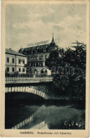 T2/T3 1929 Radeberg, Röderbrücke Mit Hotel Kaiserhof / Bridge, Hotel. Verlag Paul Zimmermann (EK) - Ohne Zuordnung