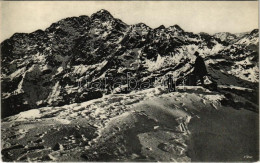 * T2 Biella, Santuario D'Oropa, Il Monte Mars Visto Dalla Cresta Del Mte. Mucrone. Negativa F. Bogge / Mountains, Hiker  - Non Classificati