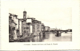 ** Firenze - 9 Old, Black & White, Unused Town View Postcards - Unclassified