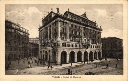 T2 1930 Trieste, Trieszt, Trst; Portici Di Chiozza / Street View, Arcades. Ediz. Carlo Glessich - Ohne Zuordnung