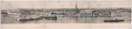 ** T3 Venezia, Venice; Panorama / 3-tiled Folding Panoramacard (torn At Fold) - Unclassified