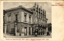 * T3 Iasi, Jasi, Jassy, Jászvásár; Creditul Urban, Palatul Lui Cuza-Voda Din 1859-1862, A Regelui Ferdinand 1917-1918 /  - Ohne Zuordnung