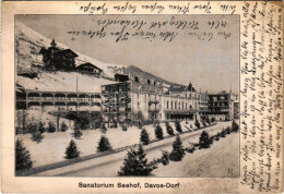 T2/T3 1914 Davos, Sanatorium Seehof (EK) - Non Classificati