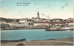 * T3 Belgrade, Beograd; General View, Steamship (Rb) - Sin Clasificación