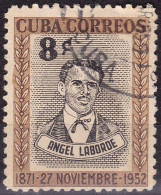 Cuba YT 377 Mi 362 Année 1952 (Used °) Angel Laborde - Usados