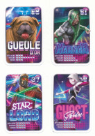 4 CARTES  MARVEL REVEIL TON POUVOIR - Marvel