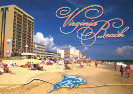 VIRGINIA BEACH, ARCHITECTURE, DELPHIN, UMBRELLA, UNITED STATES - Virginia Beach