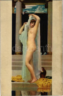 ** T2/T3 Das Bad Der Psyche / Erotic Nude Lady Art Postcard. Stengel Litho S: Lord Frederick Leighton (fl) - Sin Clasificación