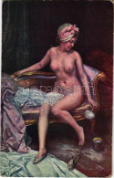 ** T2/T3 Nach Dem Bade / Apres Le Bain / Erotic Nude Lady Art Postcard, After Bath. Salon J.P.P. 1132. (EK) - Sin Clasificación