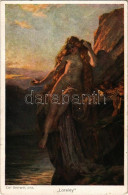 * T2/T3 Loreley. Erotic Nude Lady Art Postcard. No. 132. S: Carl Gebhardt (Rb) - Unclassified