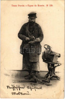 T2/T3 1910 Types De Russie No. 139. / Russian Folklore, Cobbler, Shoemaker. Phototypie Scherer, Nabholz & Co. Moscou (fl - Unclassified