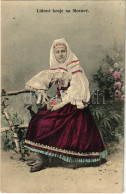 T2/T3 1907 Lidová Kroje Na Morave / Morva Népviselet / Moravian Folklore (EK) - Non Classés