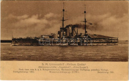 ** T2/T3 SMS Viribus Unitis Az Osztrák-Magyar Haditengerészet Tegetthoff-osztályú Csatahajója / K.u.K. Kriegsmarine / WW - Unclassified