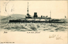 T2/T3 1905 SMS Monarch Az Osztrák-Magyar Haditengerészet Monarch-osztályú Partvédő Páncélosa / SM Schiff MONARCH K.u.K.  - Unclassified