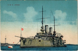 T2/T3 1917 SM Schiff Árpád K.u.K. Kriegsmarine / SMS Árpád Az Osztrák-Magyar Haditengerészet Habsburg-osztályú Csatahajó - Unclassified