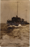 T2 1916 SMS TRIGLAV Osztrák-magyar Haditengerészet Tátra Osztályú Rombolója / K.u.K. Kriegsmarine Zerstörter / Austro-Hu - Non Classificati