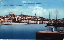 T2/T3 1914 Mali Losinj, Lussinpiccolo; Yacht Ul (Uhl) Z Osztrák-Magyar Haditengerészeti Vitorlása / K.u.K. Kriegsmarine  - Non Classés