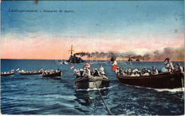 T2/T3 1914 K.u.K. Kriegsmarine Landungsmanöver / Manovre Di Sbarco / Austro-Hungarian Navy Training, Landing Mariners. C - Ohne Zuordnung