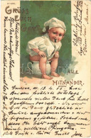 * T2/T3 1906 Grüss Euch Gott Alle Mitnander! / Toilet Humour. No. 5262. Litho (Rb) - Non Classés