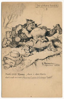T4 Der Sichere Schüßs / WWI German Military Art Postcard. S.V.D. Nr. 1561/3. S: K. Pommerhanz + "K.u.K. Leichte Autokolo - Ohne Zuordnung