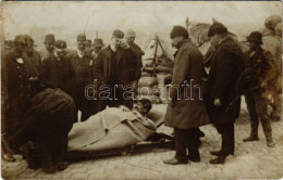 * T3 Sérült Magyar Katona / Hungarian Injured Soldier. Photo (EB) - Unclassified