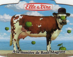 Magnets Magnet Elle Et Vire Vache à La Maniere De René Magritte - Toerisme