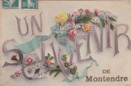 CPA 17 @ MONTENDRE - Un Souvenir De Montendre En 1908 - Montendre