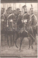 ** T2/T3 Lanciers Rouges De La Garde (1812) Salon 1911. / French Military Art Postcard, Red Lancers Of The Imperial Guar - Zonder Classificatie