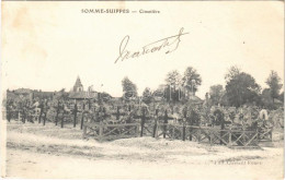 * T2/T3 1915 Somme-Suippe, Cimetiere / WWI French Military Cemetery (fl) - Non Classificati