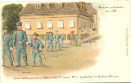 T3 General Und Kadetten Seit 1860, Histor. Unifromen Des K. Bayer Heeres 1800-1873 / General And Cadets Since 1860, Hist - Zonder Classificatie