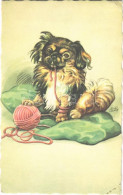 T2/T3 Dog. Art Postcard (EK) - Unclassified