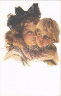 ** T2/T3 Geschwister / Frere Et Soeur / Lady Art Postcard. "Apollon Sophia" 21. S: Boileau - Unclassified