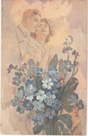 * T2/T3 1921 Romantic Couple. Lady Art Postcard. Serie 1042-4. Artist Signed (EK) - Zonder Classificatie