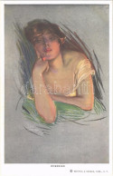 T2 1920 Cherries. Lady Art Postcard. Reinthal & Newman No. 510. S: Lou Mayer - Non Classés
