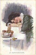 T2/T3 A Szemérmes / Lady Art Postcard. P.G.W.I. 162. Artist Signed (EK) - Non Classés