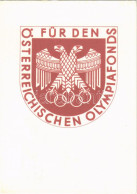 * T2/T3 1936 Für Den Österreichischen Olympiafonds. Zur Erinnerung An Die Fis-Wettkämpfe Innsbruck / For The Austrian Ol - Ohne Zuordnung